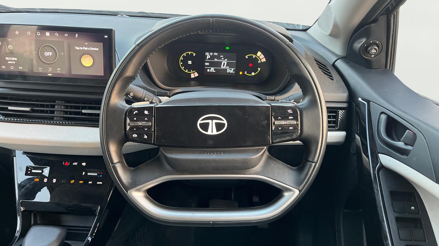 2024 Tata Curvv Creative 1.2 Petrol 7DCA, Petrol, Automatic, 18,137 km, Steering Wheel Close Up