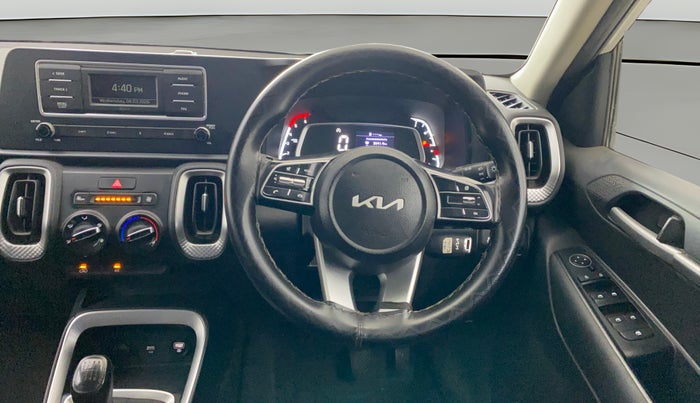 2023 KIA SONET HTK 1.5 DIESEL IMT, Diesel, Manual, 76,355 km, Steering Wheel Close Up