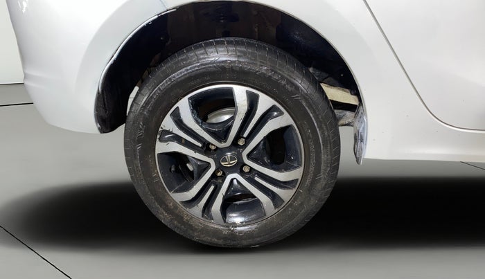 2022 Tata TIGOR XZ PLUS CNG, CNG, Manual, 33,245 km, Right Rear Wheel