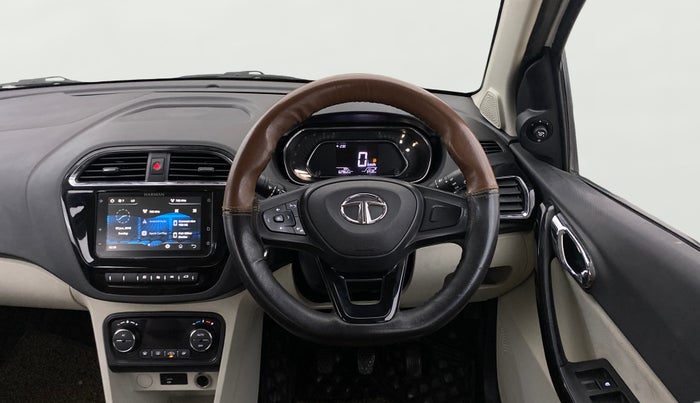 2022 Tata TIGOR XZ PLUS CNG, CNG, Manual, 62,961 km, Steering Wheel Close Up