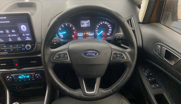 2018 Ford Ecosport TITANIUM 1.5L PETROL, Petrol, Manual, 57,316 km, Steering Wheel Close Up