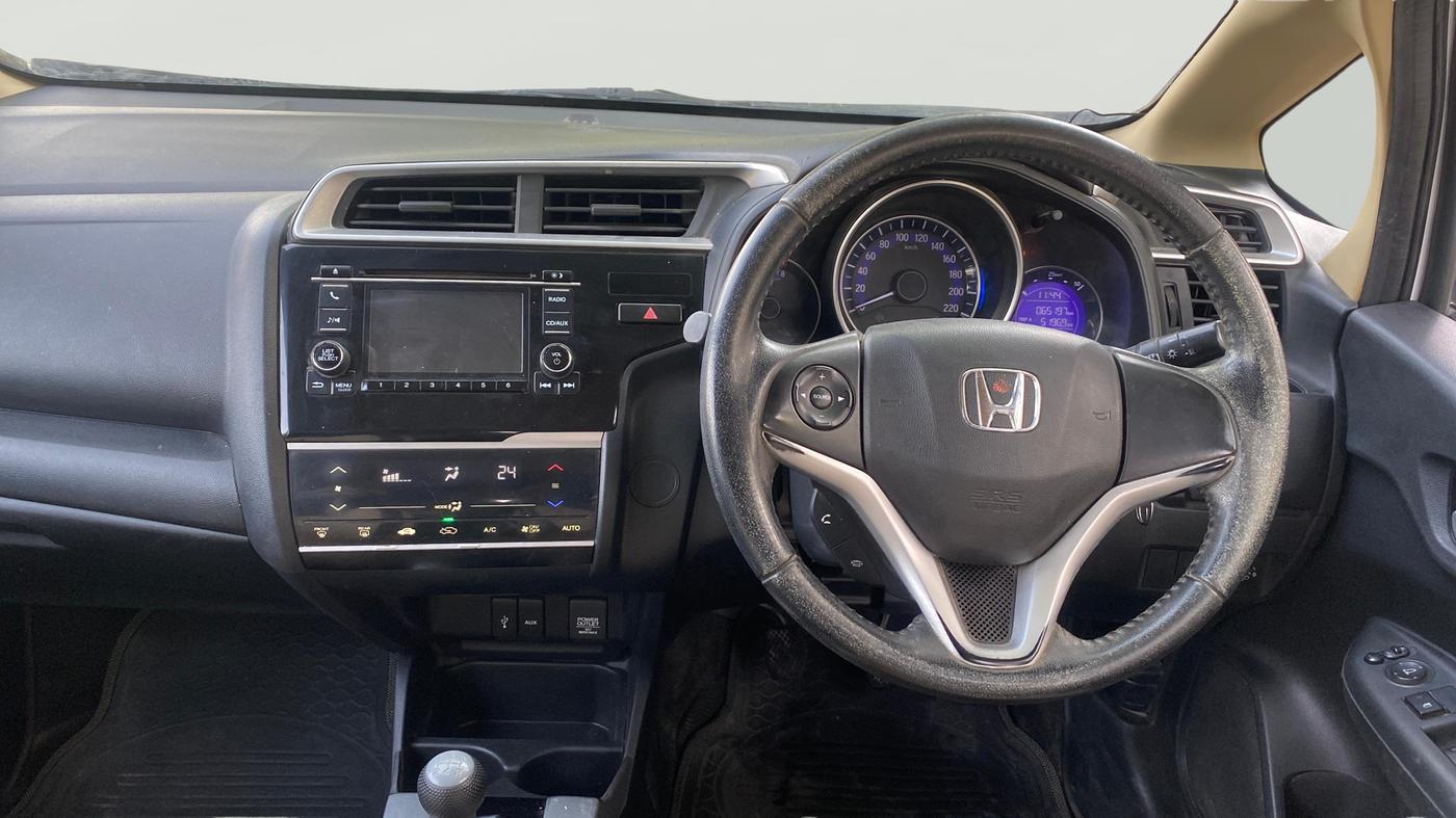 2017 Honda Jazz 1.2L I-VTEC V, Petrol, Manual, 65,198 km, Steering Wheel Close Up
