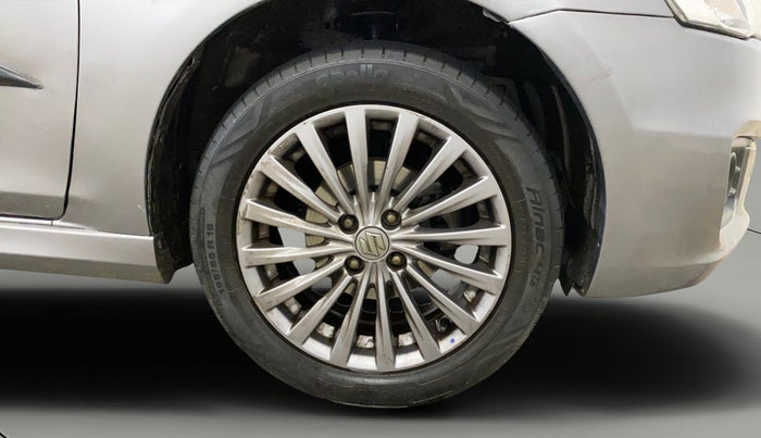 2018 Maruti Ciaz S 1.4 MT PETROL, Petrol, Manual, 98,497 km, Right Front Wheel