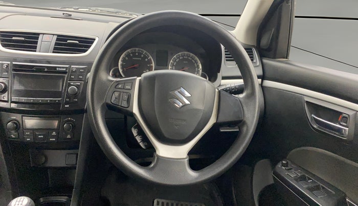 2015 Maruti Swift ZXI, Petrol, Manual, 65,375 km, Steering Wheel Close Up