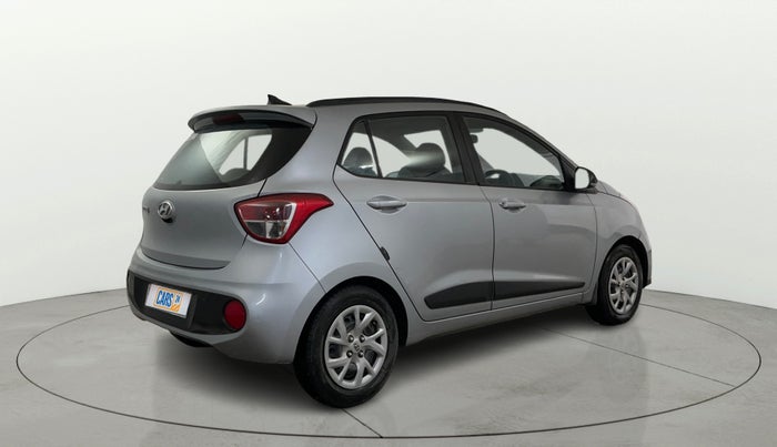 2019 Hyundai Grand i10 SPORTZ 1.2 KAPPA VTVT, CNG, Manual, 87,752 km, Right Back Diagonal