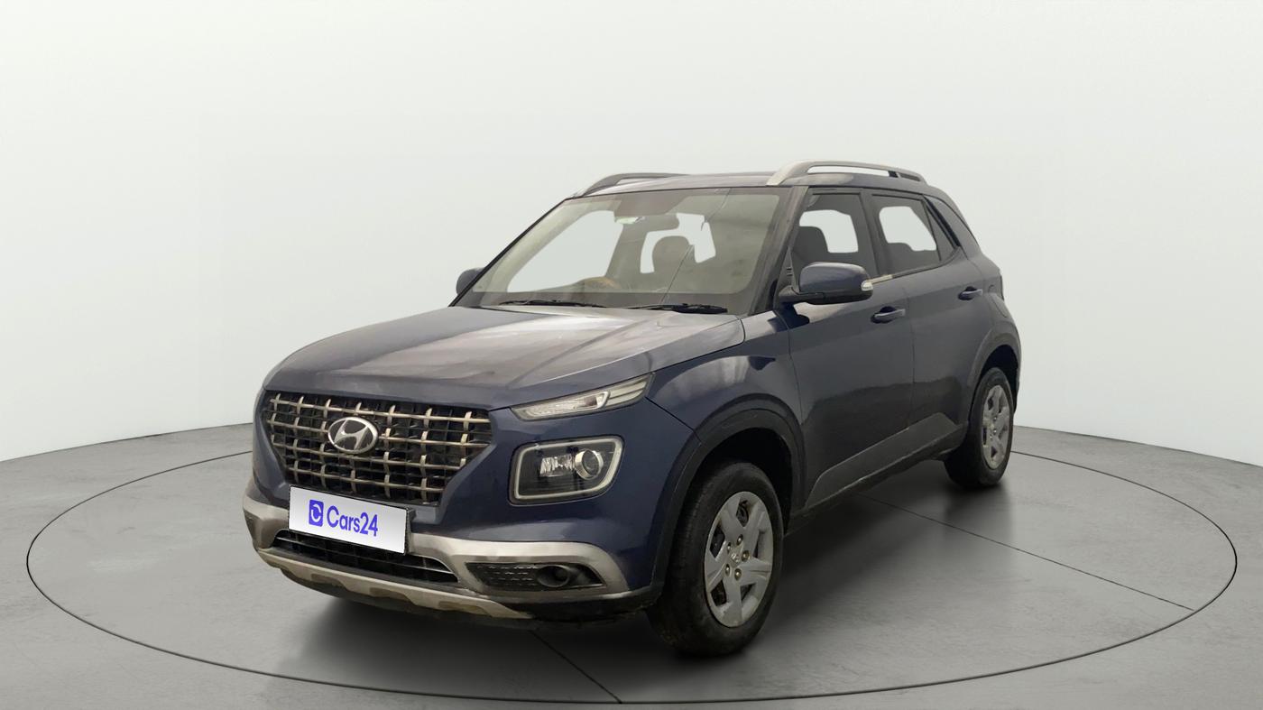 2022 Hyundai VENUE S+ 1.2, Petrol, Manual, 1,25,193 km, Left Front Diagonal