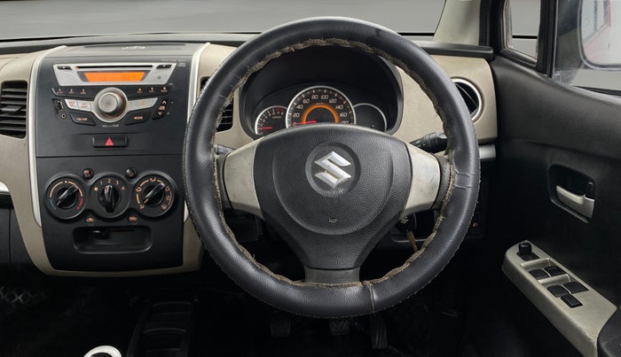 2016 Maruti Wagon R 1.0 VXI, Petrol, Manual, 57,451 km, Steering Wheel Close Up
