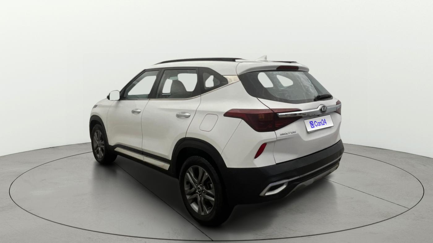 2020 KIA SELTOS HTX IVT 1.5 PETROL, Petrol, Automatic, 41,440 km, Left Back Diagonal