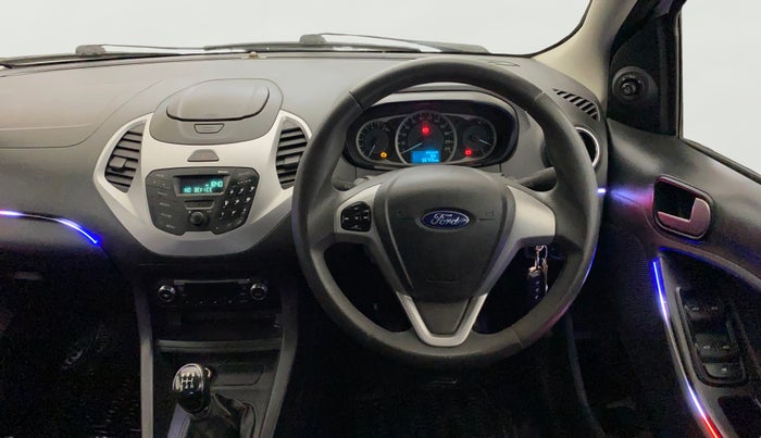 2016 Ford New Figo TITANIUM 1.2 PETROL MT, Petrol, Manual, 56,758 km, Steering Wheel Close Up