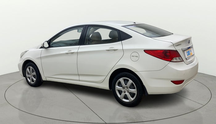 2014 Hyundai Verna FLUIDIC 1.6 VTVT EX, Petrol, Manual, 1,14,418 km, Left Back Diagonal