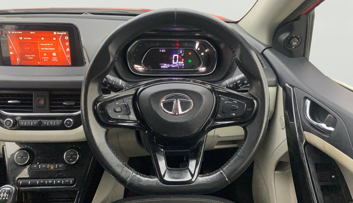 2021 Tata NEXON XZ PLUS (O) PETROL DUAL TONE, Petrol, Manual, 53,304 km, Steering Wheel Close Up