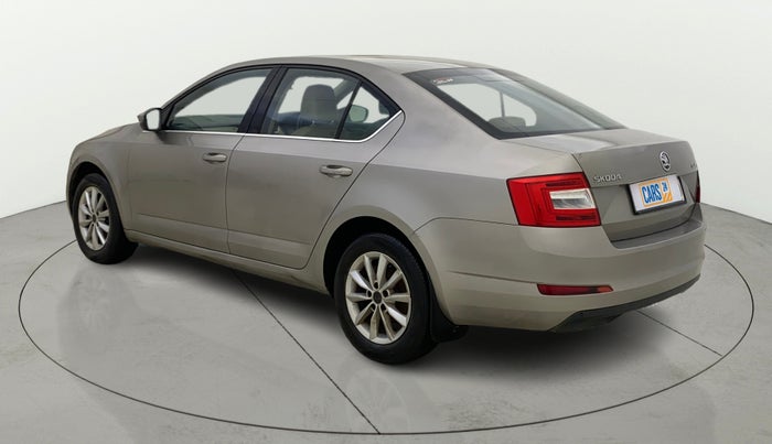 2014 Skoda Octavia AMBITION 1.4 TSI, Petrol, Manual, 1,00,585 km, Left Back Diagonal