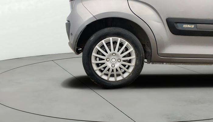 2017 Maruti IGNIS DELTA 1.2, Petrol, Manual, 1,13,927 km, Right Rear Wheel