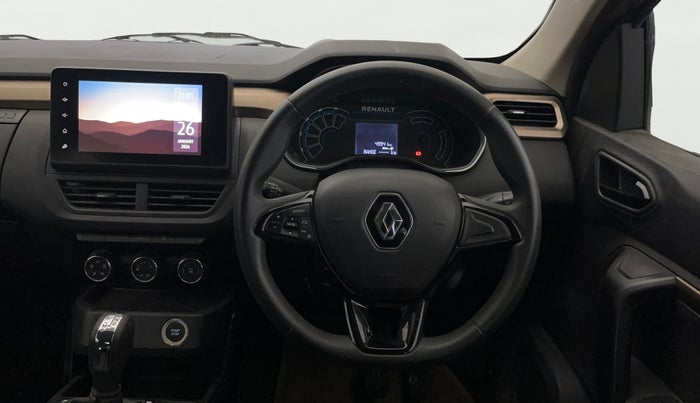 2021 Renault Kiger RXT (O) AMT, Petrol, Automatic, 49,934 km, Steering Wheel Close Up