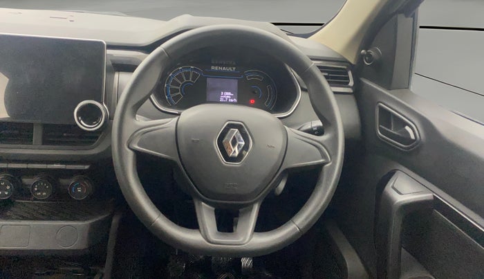 2021 Renault Kiger RXE MT, Petrol, Manual, 31,387 km, Steering Wheel Close Up