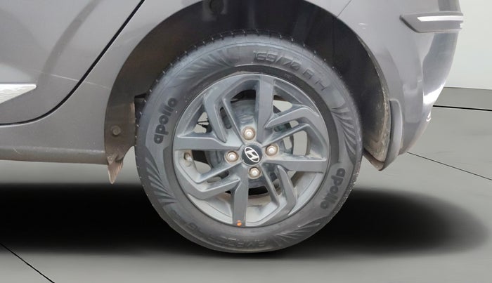 2021 Hyundai GRAND I10 NIOS SPORTZ AMT 1.2 KAPPA VTVT, CNG, Automatic, 28,546 km, Left Rear Wheel