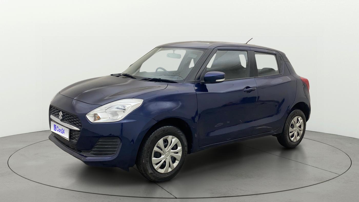 2021 Maruti Swift VXI, Petrol, Manual, 37,222 km, Left Front Diagonal