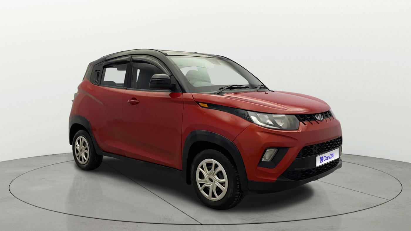 2017 Mahindra KUV 100 NXT K4+ D 6 STR, Diesel, Manual, 1,05,992 km, Right Front Diagonal