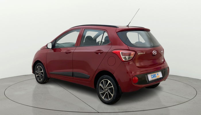 2017 Hyundai Grand i10 SPORTZ (O) AT 1.2 KAPPA VTVT, Petrol, Automatic, 63,246 km, Left Back Diagonal