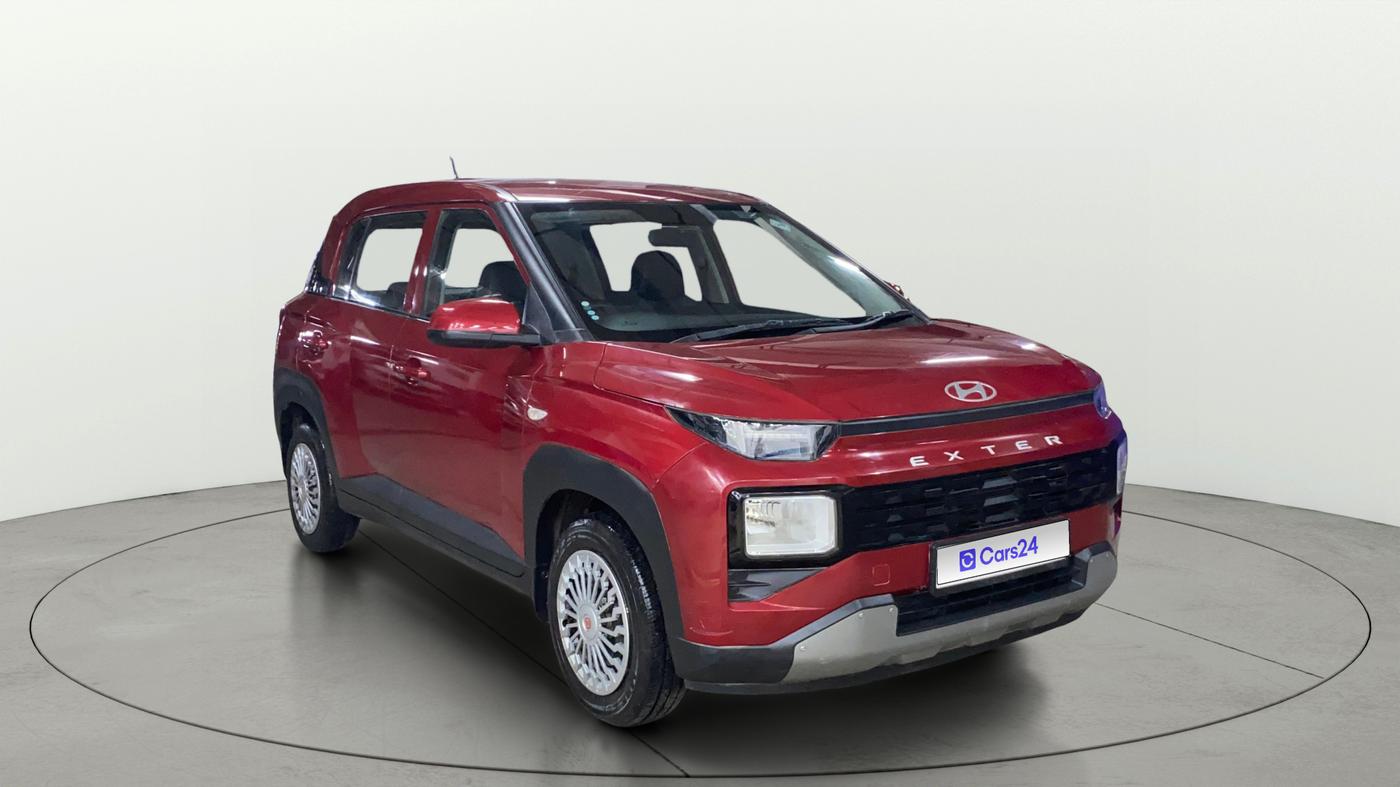 2024 Hyundai EXTER S 1.2 CNG MT, CNG, Manual, 28,939 km, Right Front Diagonal