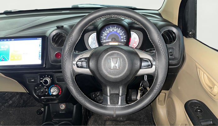 2016 Honda Amaze 1.2L I-VTEC S, Petrol, Manual, 88,804 km, Steering Wheel Close Up