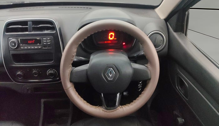 2017 Renault Kwid RXL, Petrol, Manual, 31,480 km, Steering Wheel Close Up