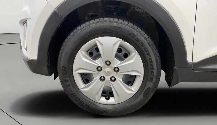 2017 Hyundai Creta E PLUS 1.6 PETROL, Petrol, Manual, 72,550 km, Left Front Wheel