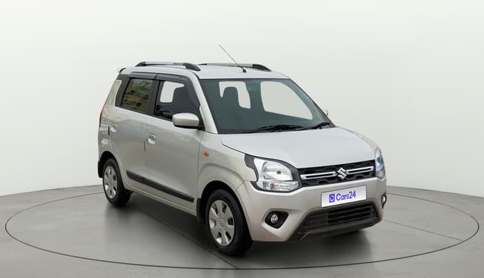 2020 Maruti New Wagon-R VXI 1.2 AMT, Petrol, Automatic, 54,105 km, Right Front Diagonal