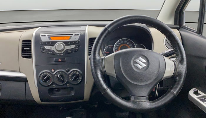 2016 Maruti Wagon R 1.0 VXI AMT, Petrol, Automatic, 60,782 km, Steering Wheel Close Up