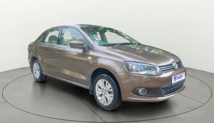 2015 Volkswagen Vento HIGHLINE DIESEL 1.5, Diesel, Manual, 1,09,637 km, Right Front Diagonal