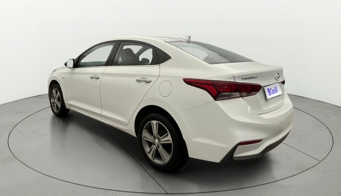 2019 Hyundai Verna 1.6 VTVT SX + AT, Petrol, Automatic, 81,131 km, Left Back Diagonal