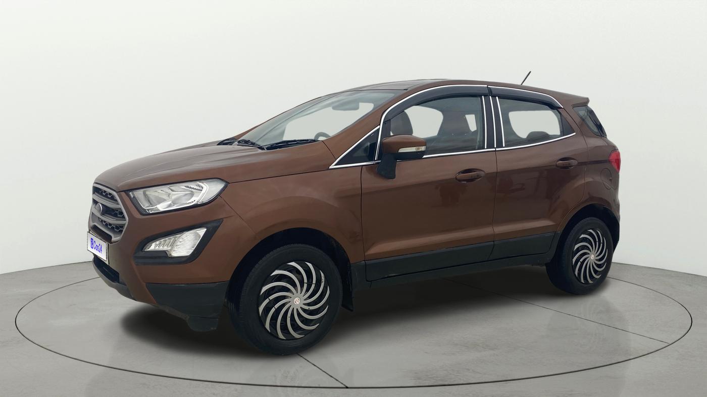 2019 Ford Ecosport TREND 1.5L PETROL, CNG, Manual, 90,281 km, Left Front Diagonal