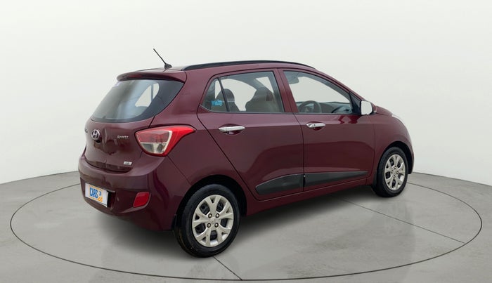 2014 Hyundai Grand i10 SPORTZ 1.2 KAPPA VTVT, Petrol, Manual, 96,484 km, Right Back Diagonal