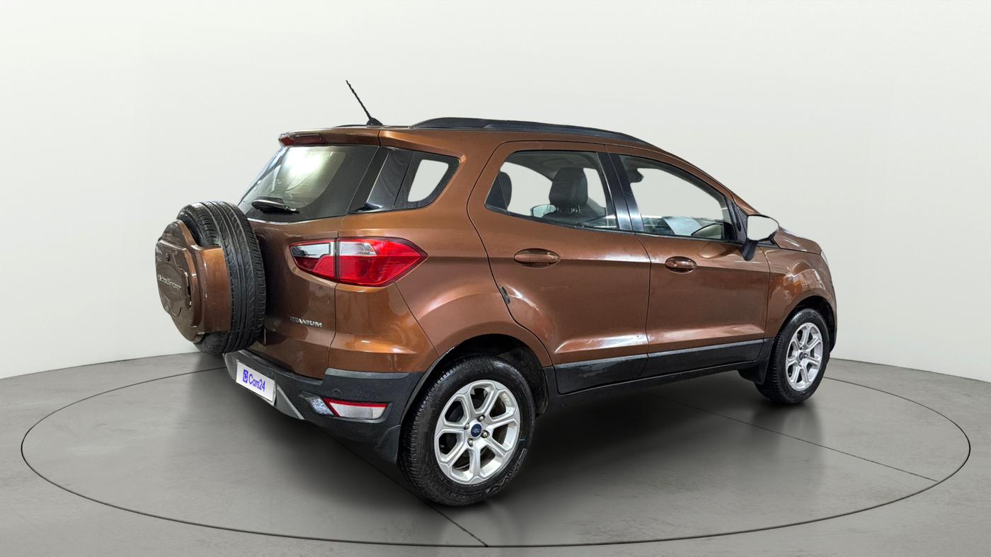 2019 Ford Ecosport TITANIUM + 1.5L PETROL AT, Petrol, Automatic, 78,544 km, Right Back Diagonal
