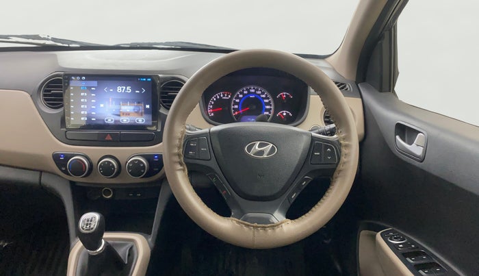 2014 Hyundai Grand i10 ASTA 1.2 KAPPA VTVT, Petrol, Manual, 75,459 km, Steering Wheel Close Up