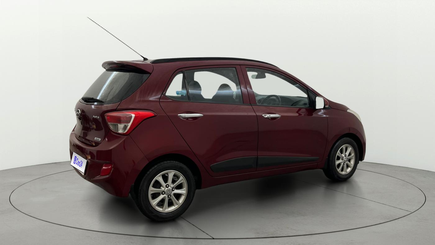 2016 Hyundai Grand i10 ASTA AT 1.2 KAPPA VTVT, Petrol, Automatic, 60,647 km, Right Back Diagonal