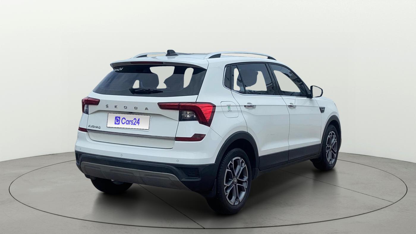 2021 Skoda KUSHAQ STYLE 1.5L TSI MT, Petrol, Manual, 56,418 km, Right Back Diagonal