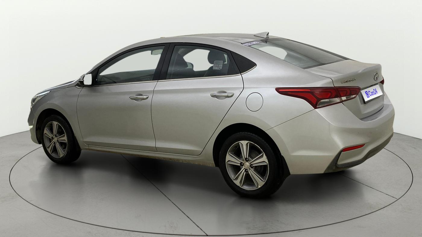 2018 Hyundai Verna 1.6 VTVT SX (O) AT, Petrol, Automatic, 53,762 km, Left Back Diagonal