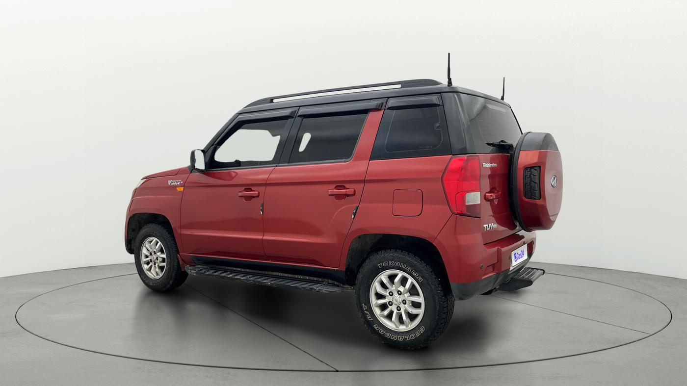 2017 Mahindra TUV300 T8 DUAL TONE, Diesel, Manual, 1,12,490 km, Left Back Diagonal