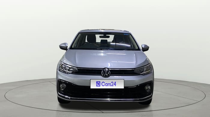2024 Volkswagen VIRTUS Highline Plus 1.0 TSI AT, Petrol, Automatic, 21,452 km, Front