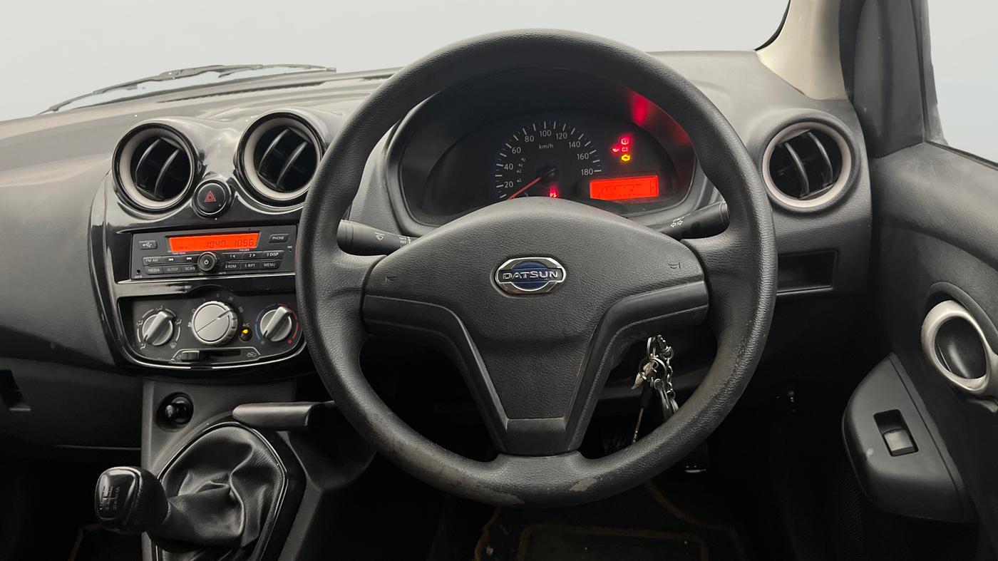 2018 Datsun Go Plus REMIX EDITION, Petrol, Manual, 28,288 km, Steering Wheel Close Up