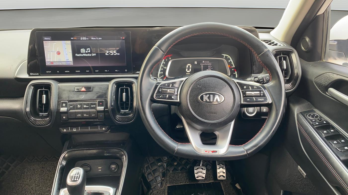2021 KIA SONET GTX PLUS 1.0 IMT, Petrol, Manual, 60,653 km, Steering Wheel Close Up
