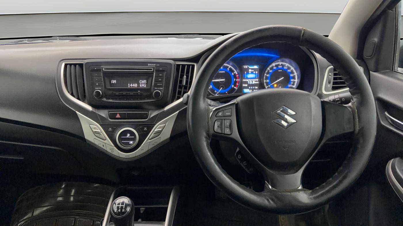 2017 Maruti Baleno ZETA PETROL 1.2, Petrol, Manual, 55,089 km, Steering Wheel Close Up
