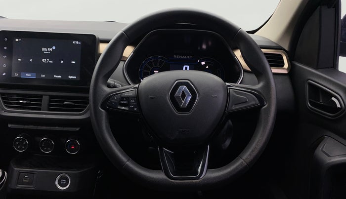 2021 Renault Kiger RXT 1.0 TURBO MT DUAL TONE, Petrol, Manual, 38,172 km, Steering Wheel Close Up