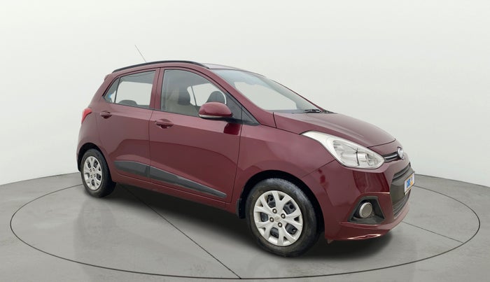 2016 Hyundai Grand i10 SPORTZ 1.2 KAPPA VTVT, Petrol, Manual, 79,694 km, Right Front Diagonal