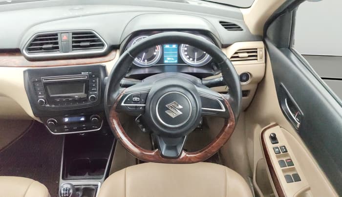 2017 Maruti Dzire ZXI, Petrol, Manual, 79,372 km, Steering Wheel Close Up