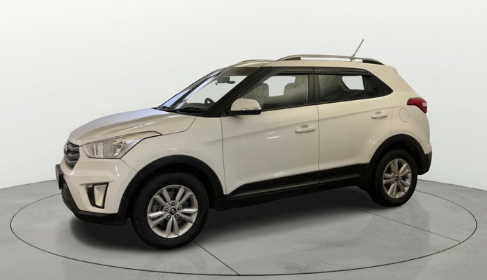 2017 Hyundai Creta E PLUS 1.6 PETROL, Petrol, Manual, 78,595 km, Left Front Diagonal