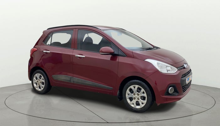 2013 Hyundai Grand i10 SPORTZ 1.2 KAPPA VTVT, Petrol, Manual, 66,051 km, Right Front Diagonal