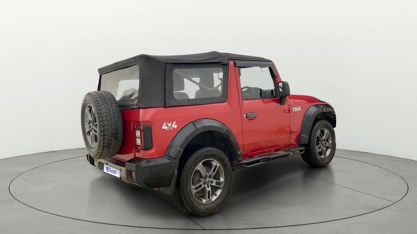 2021 Mahindra Thar LX D 4WD AT CONVERTIBLE, Diesel, Automatic, 93,835 km, Right Back Diagonal