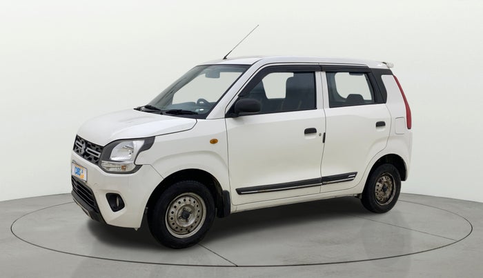 2019 Maruti New Wagon-R LXI CNG 1.0, CNG, Manual, 1,29,340 km, Left Front Diagonal